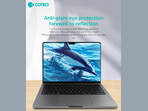 قیمت محافظ صفحه نمایش ضد انعکاس نور مات مک بوک پرو 14 اینچ کوتتسی Coteetci screen protection film 12003 Macbook Pro"14