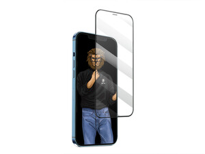 Green 9H Steve Glass Strong Full Screen Protector For Apple iPhone 12 Pro Max