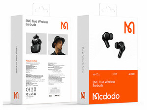 خرید هندزفری بلوتوث مک‌دودو MCDODO HP-804 B02 ENC TWS Wireless Earphone