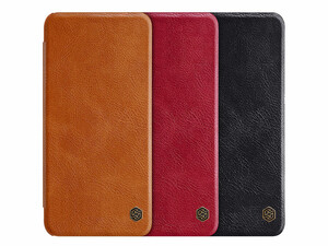 کیف محافظ چرمی نیلکین هواوی پی50 Nillkin Huawei P50 Qin leather case