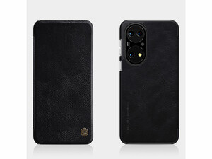 کیف محافظ چرمی نیلکین هواوی پی50 Nillkin Huawei P50 Qin leather case