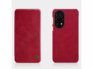 کیف محافظ چرمی نیلکین هواوی پی50 Nillkin Huawei P50 Qin leather case