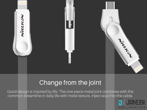 کابل Nillkin Plus Ⅲ Cable Micro To Lightning