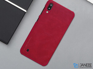 کیف چرمی سامسونگ Nillkin Qin Leather Case Samsung Galaxy M10