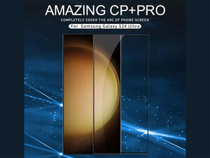 خرید محافظ صفحه نمایش شیشه ای سامسونگ اس 24 اولترا نیلکین Amazing CP+ Pro tempered glass