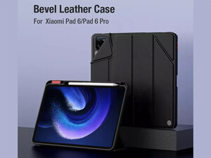 قیمت کیف محافظ تبلت 11 اینچ شیائومی نیلکین Nillkin Bevel Leather smartcover case for Xiaomi Pad 6, Pad 6 Pro