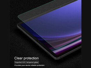 محافظ صفحه نمایش سامسونگ گلکسی تب ای 9 پلاس نیلکین Nillkin Amazing H+ tempered glass screen protector for Samsung Galaxy Tab S9 Plus