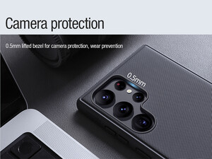 خرید قاب محافظ سامسونگ اس 23 اولترا نیلکین Nillkin Samsung Galaxy S23 Ultra Super Frosted Shield Pro Magnetic Case