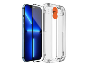 گلس گوشی آیفون 13 پرومکس شیشه حرارتی 6.7 اینچ ویوو WIWU IVISTA Easy InstallTEMPERED GLASS Screen Protector For IPhone 13 6.7