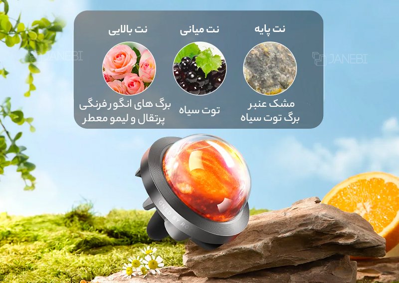 خوشبو کننده ماشین راک ROCK AromaTherapy RAM0024