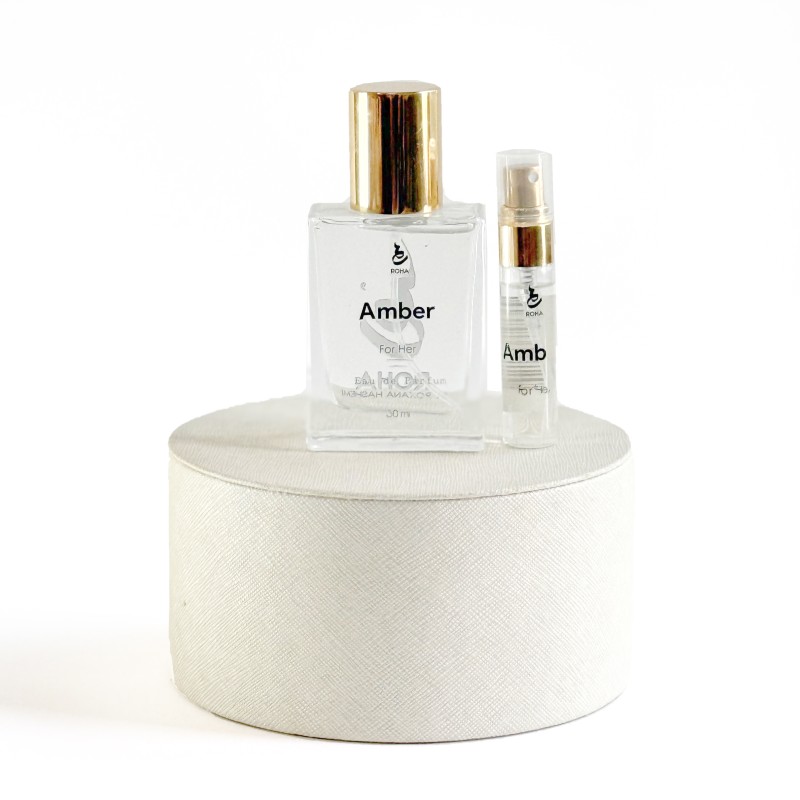 عطر amber 5 mlبرند رها