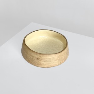 کاسه طرح چوب متوسط سرامد