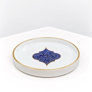 ست چای طرح سنتی آبی م.ع