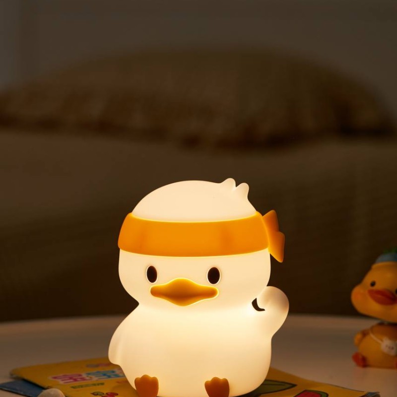 چراغ خواب اتاق کودک مدل اردک نشسته