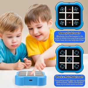 کنسول بازی دستی ۳ در ۱ مدل Tic Tac Toe Bolt