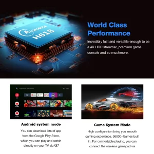 کنسول بازی دستی مدل G7 – پشتیبانی از رزولوشن 4K و 8K