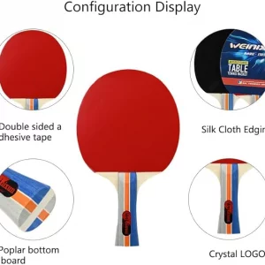 ست راکت و توپ تنیس وینیکسون | Weinixun Table Tennis Set