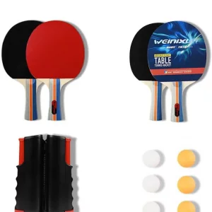 ست راکت و توپ تنیس وینیکسون | Weinixun Table Tennis Set