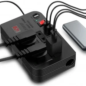 اینورتر فندکی ماشین مدل BYGD 300W ظرفیت ۳۰۰ وات