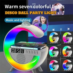 اسپیکر بی سیم G2388 و نورپردازی RGB ا G2388 wireless speaker and RGB lighting