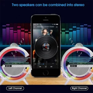 اسپیکر بی سیم G2388 و نورپردازی RGB ا G2388 wireless speaker and RGB lighting