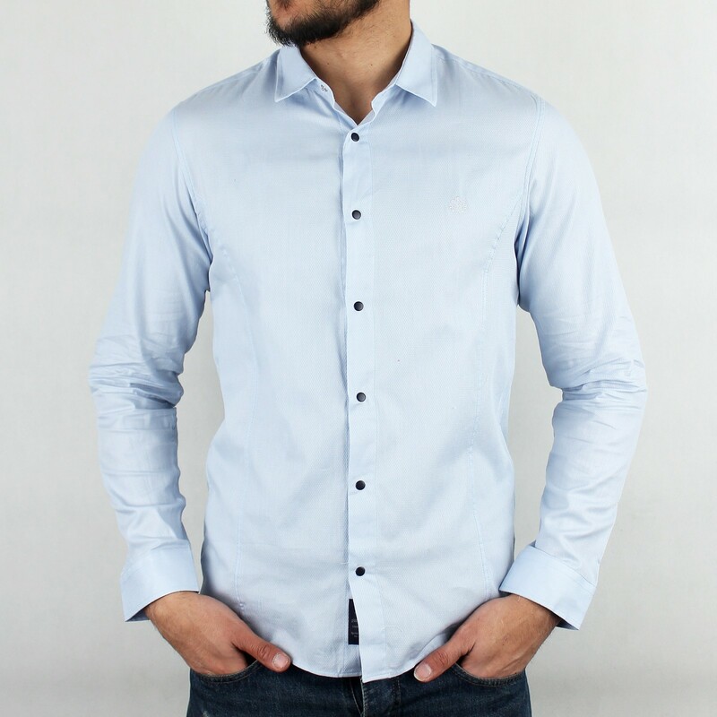 پیراهن مردانه دکمه پرسی  PLUSNINETY
