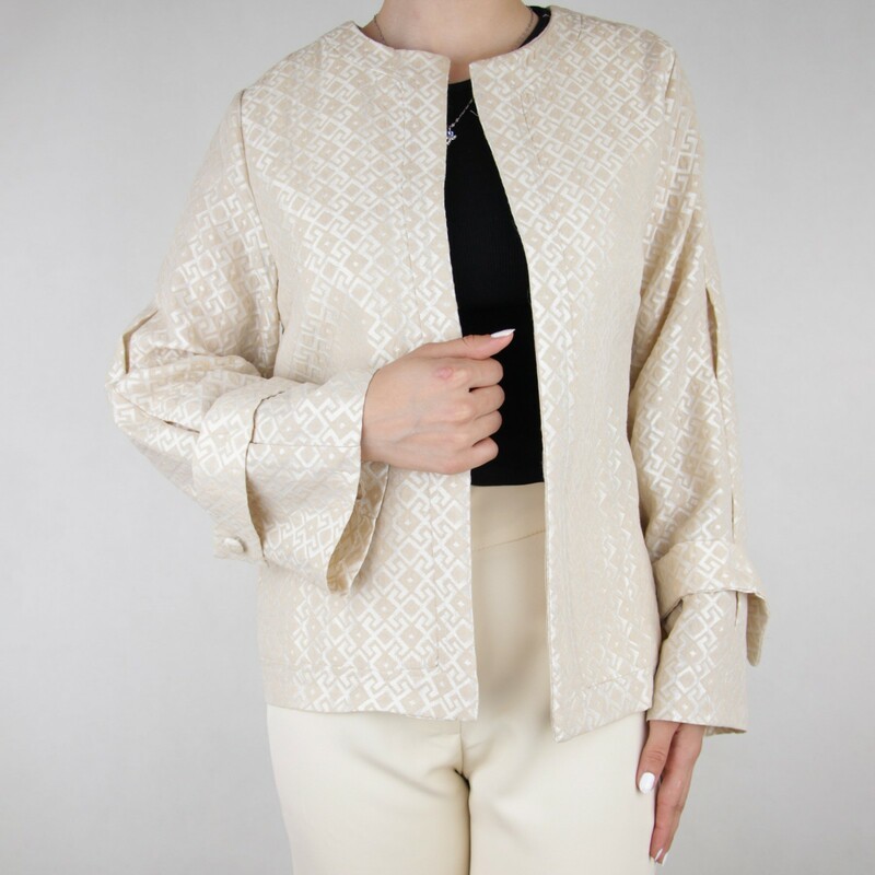 کت زنانه یقه گرد