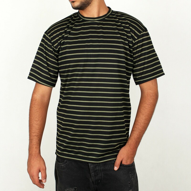 تیشرت مردانه راه راه سام