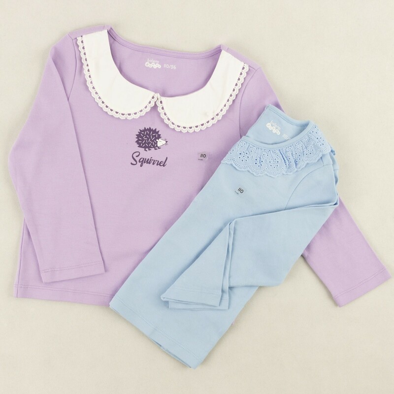 لباس بچه گانه یقه گیپور  بالنو