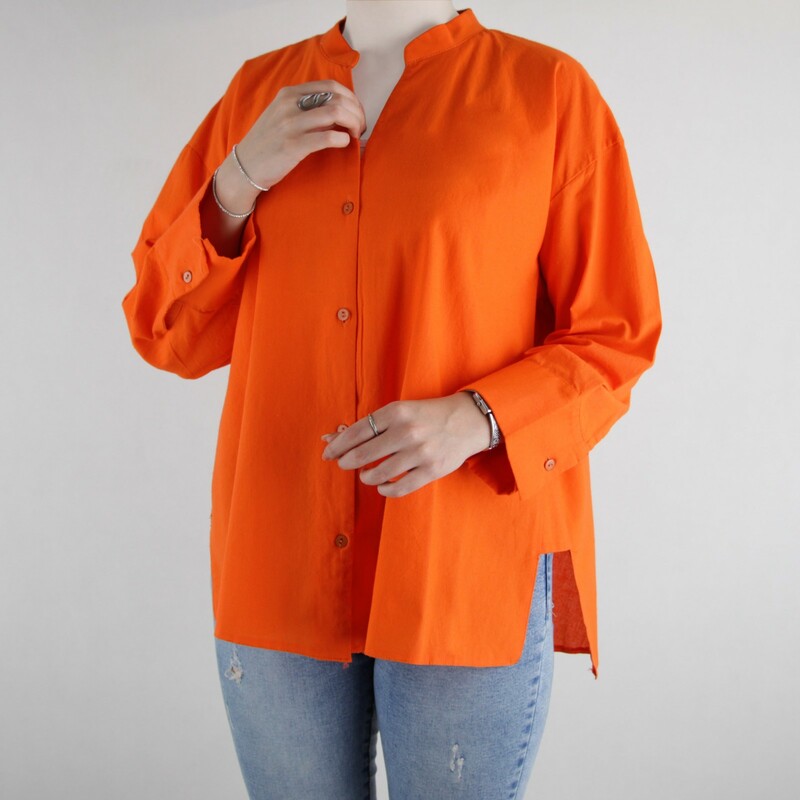 مانتو زنانه یقه ایستاده