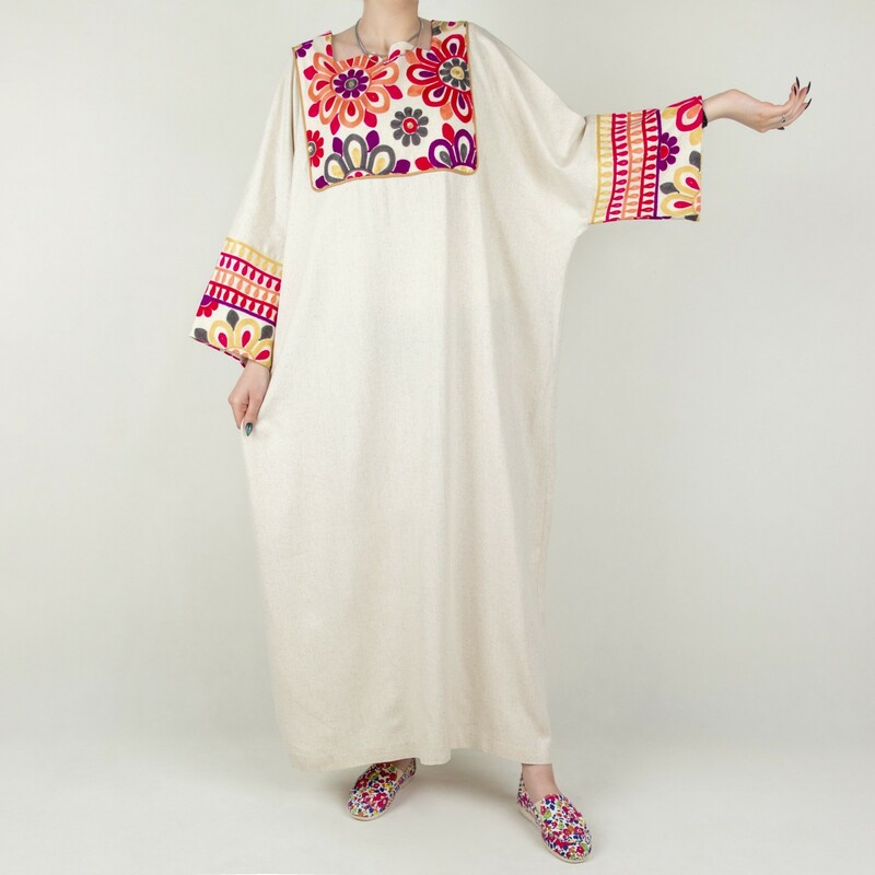 کفتان زنانه با طرح گلدار