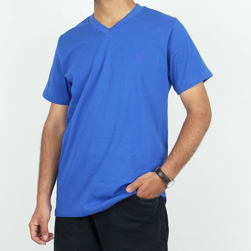 تیشرت یقه هفت ساده