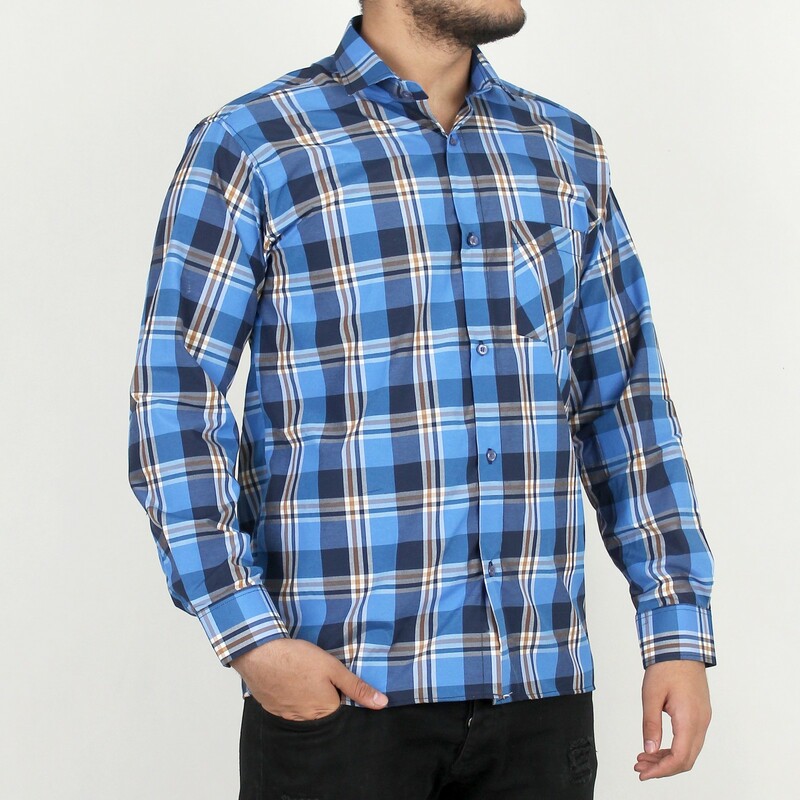 پیراهن 4 خانه مردانه سفیر