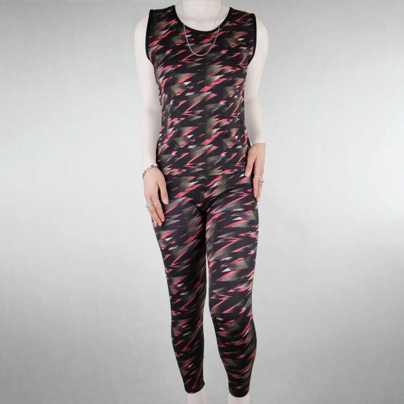 ست بلوز و شلوار ورزشی زنانه قرمز