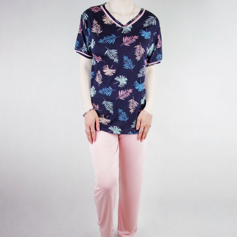 ست تیشرت و شلوار ای او دو زنانه