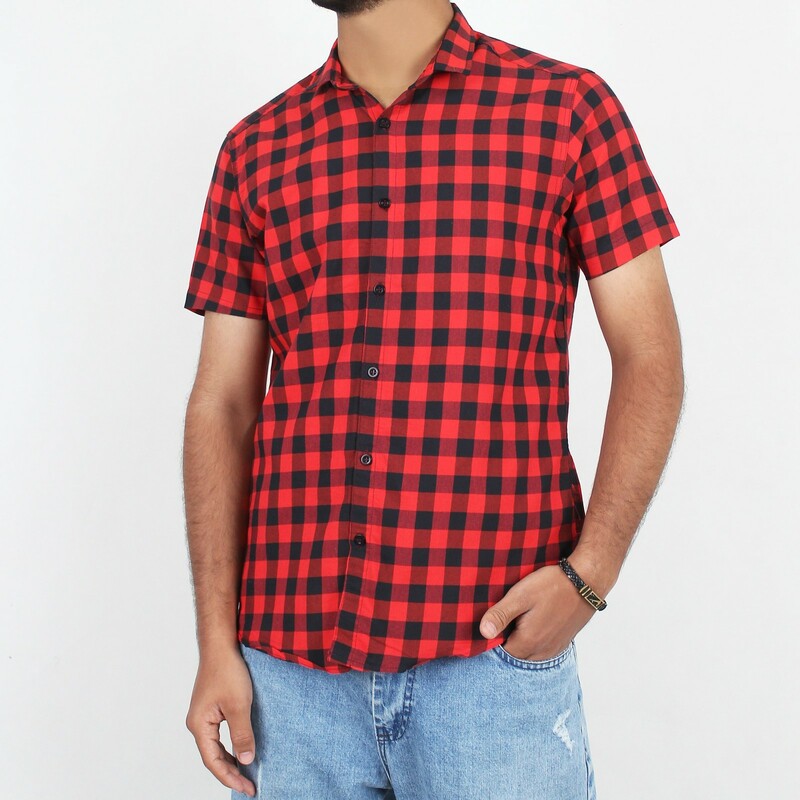 پیراهن مردانه آستین کوتاه