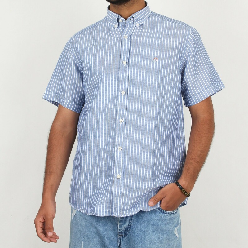 پیراهن مردانه ایده آل آستین کوتاه