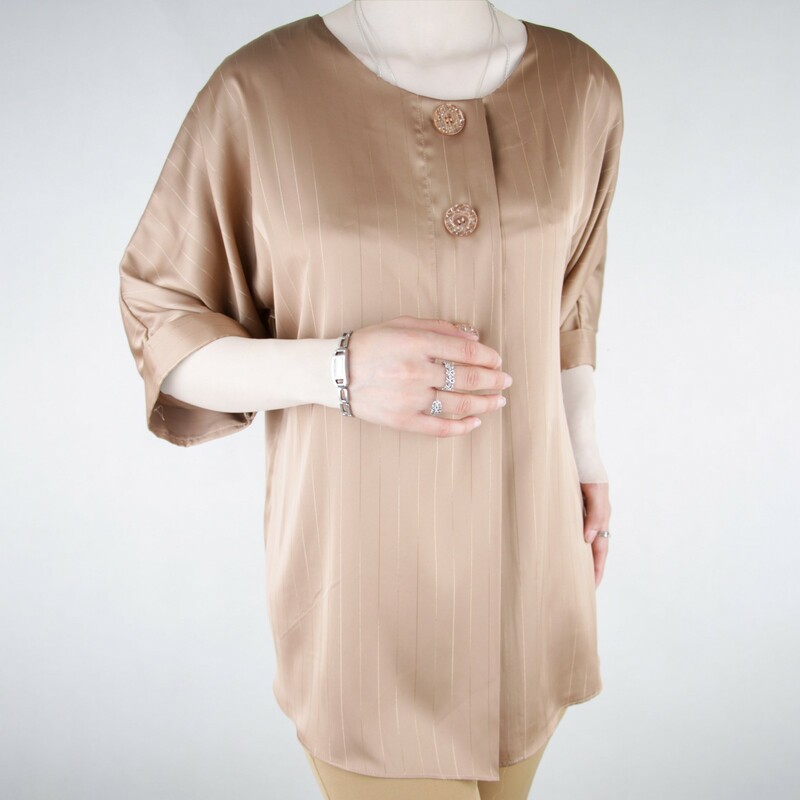 شومیز زنانه راه راه  NIZEL