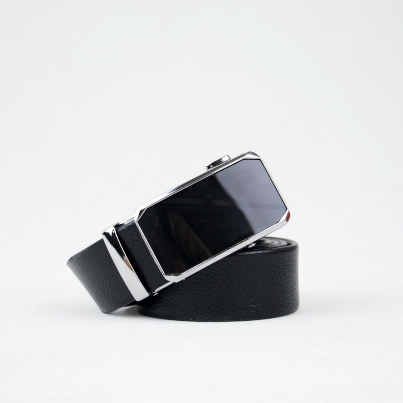 کمربند چرم مردانه ریلی تسمه خارجی