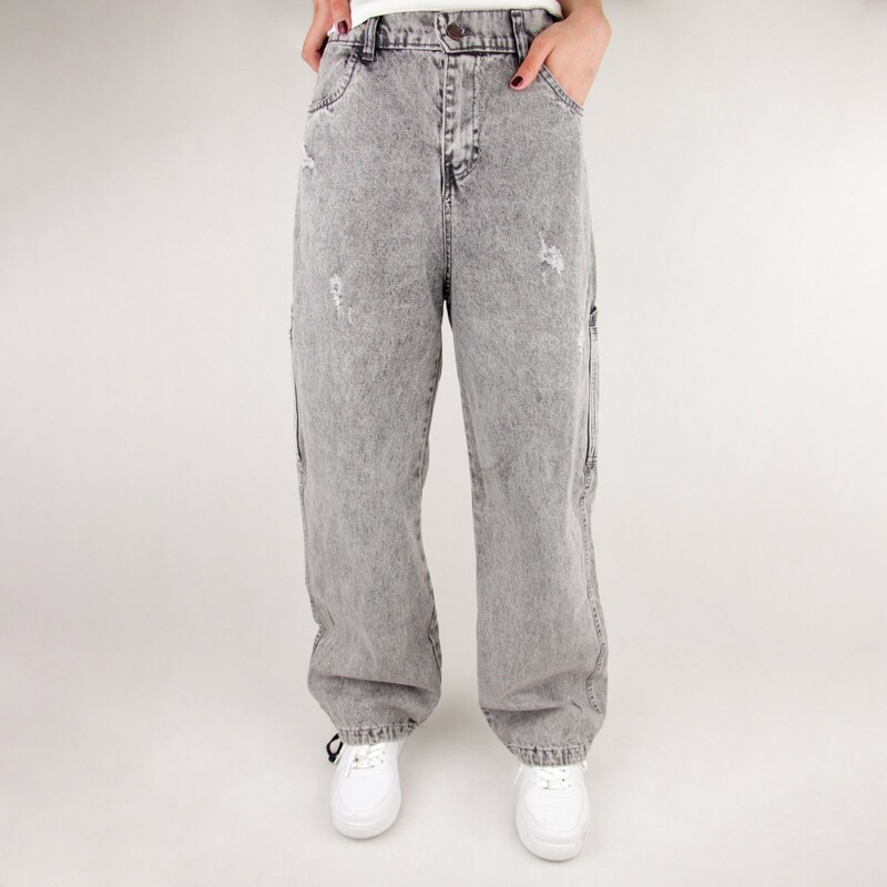 شلوار بگ کارگو دخترانه برند MARK