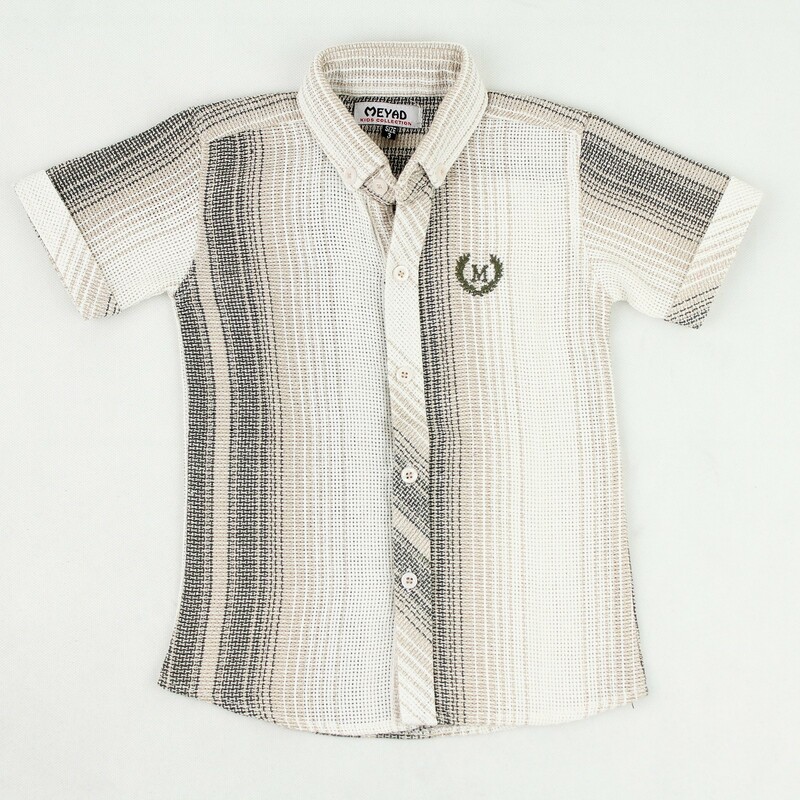پیراهن پسرانه راه راه برند MEYAD