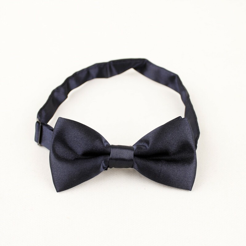 پاپیون مردانه سرمه ای