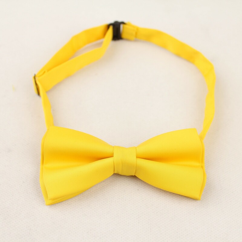 پاپیون مردانه زرد