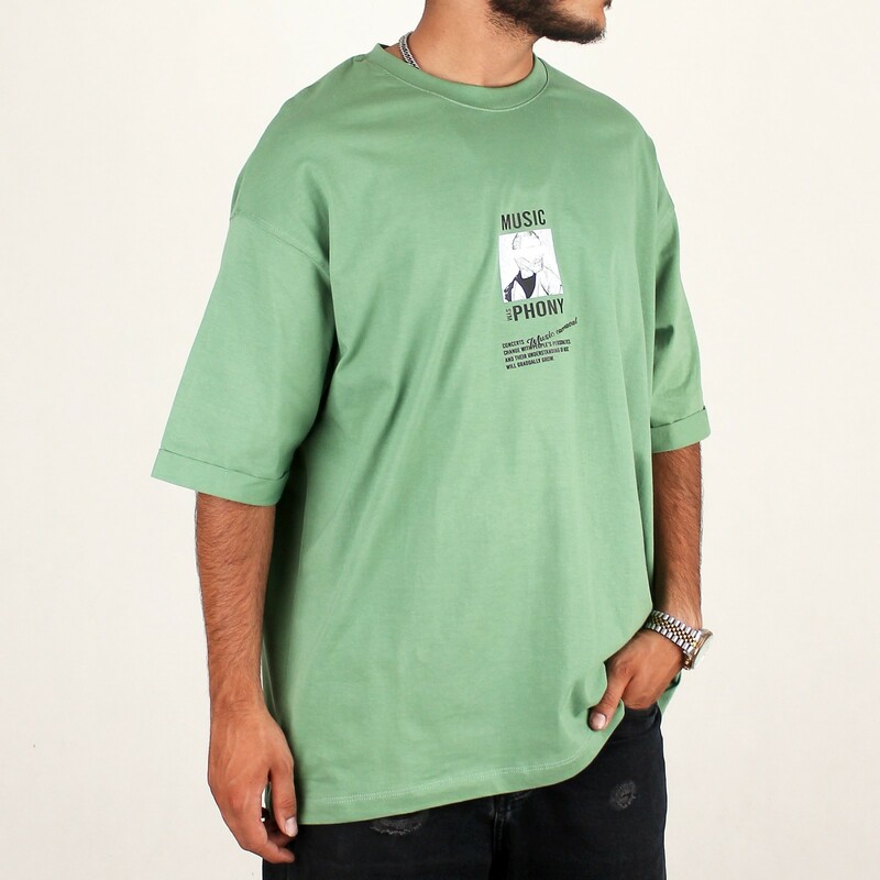 تیشرت مردانه از برند breshka  طرح phony