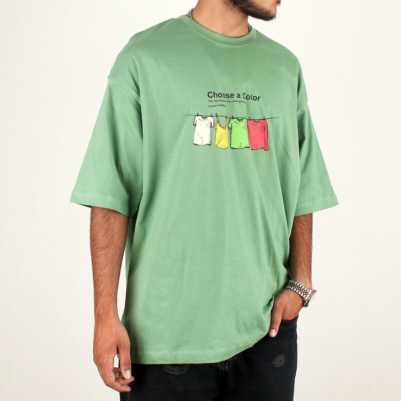 تیشرت مردانه از برند breshka  طرح choose a color