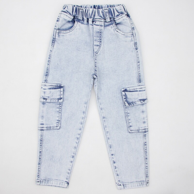 شلوار بچه گانه جین بغل جیب دار mark