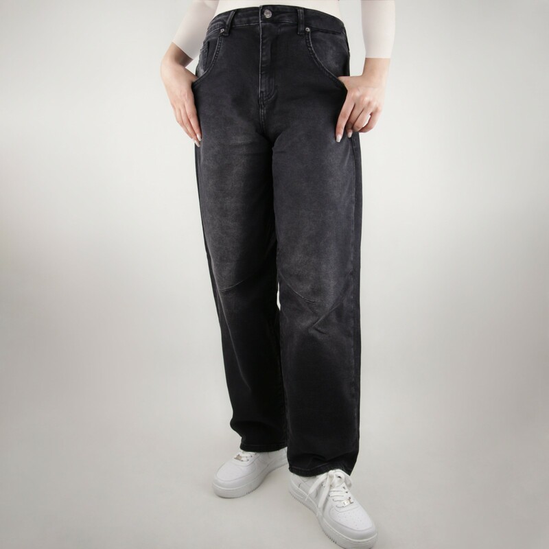 شلوار زنانه جین پر ذغالی D&amp;G