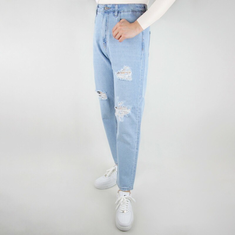 شلوار زنانه جین پر یخی  ONLY