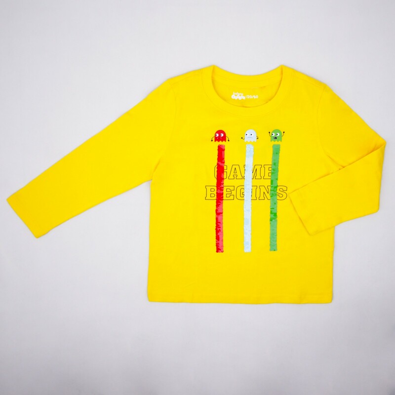 بلوز بچه گانه طرح پک من - baleno