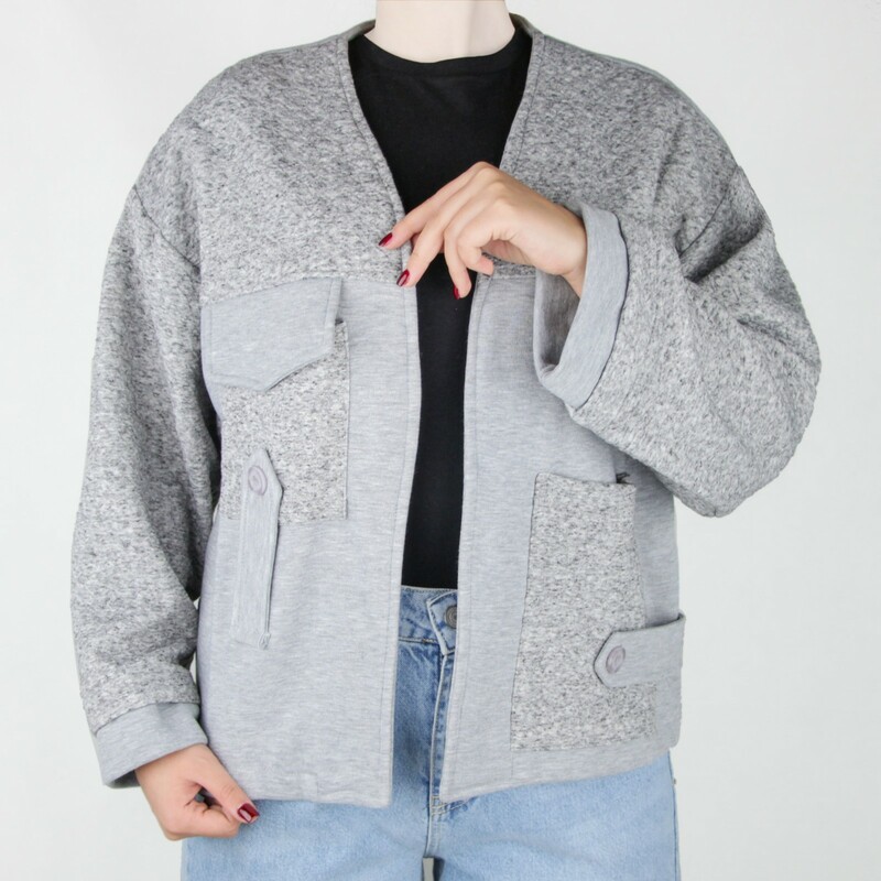 اورشرت زنانه دو جیب نیزل